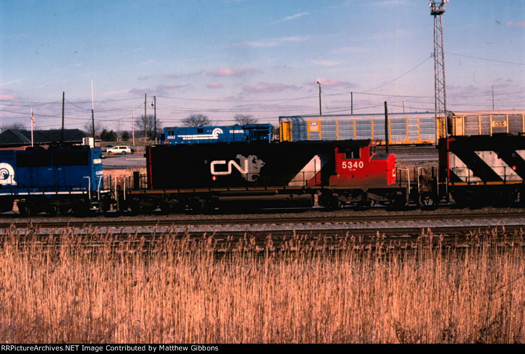 Conrail train CNSE